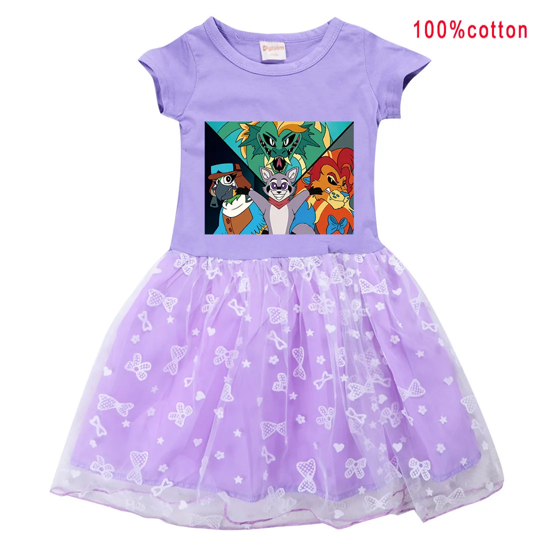 Gabbys Dollhouse Clothes Kids Short Sleeve Casual Dresses Toddler Girls Gabby Cats Vestidos Children Summer Party Princess Dress
Gabbys Dollhouse Clothes Kids Short Sleeve Casual Dresses Toddler Girls Gabby Cats Vestidos Children Summer Party Princess Dress