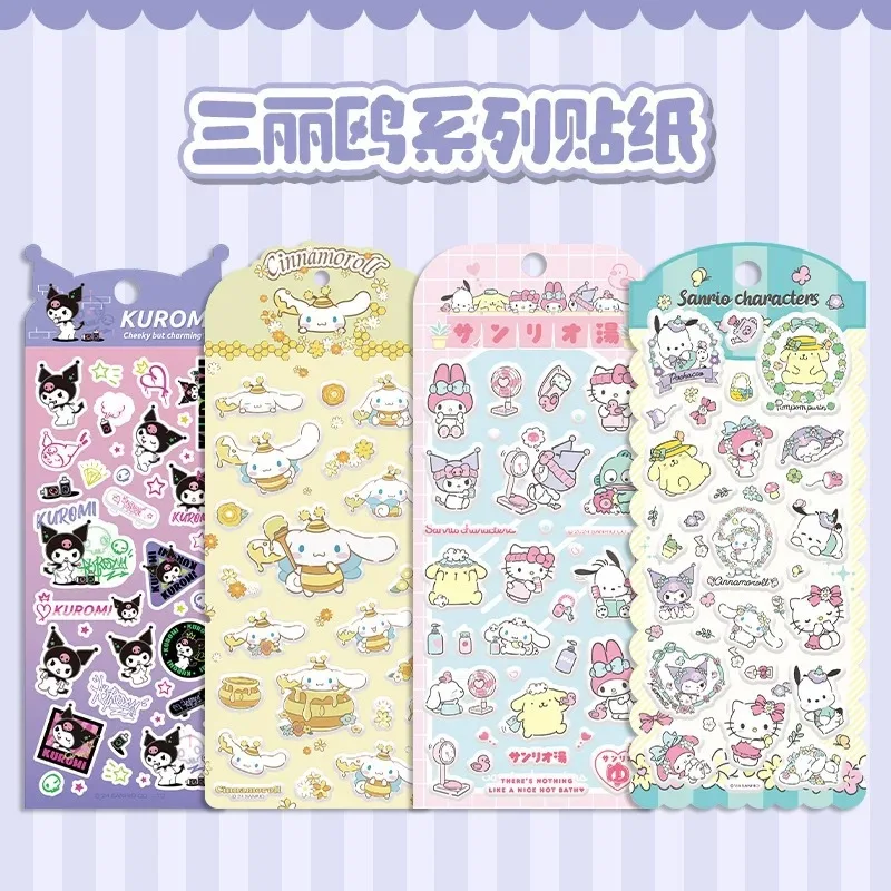 Sanri Kuromi My Melody Bubble Stickers Anime KT Cat DIY Sticker for Phone Case Notebook Water Cup Guitar Suitcase Kids Toys Gift
Sanri Kuromi My Melody Bubble Stickers Anime KT Cat DIY Sticker for Phone Case Notebook Water Cup Guitar Suitcase Kids Toys Gift