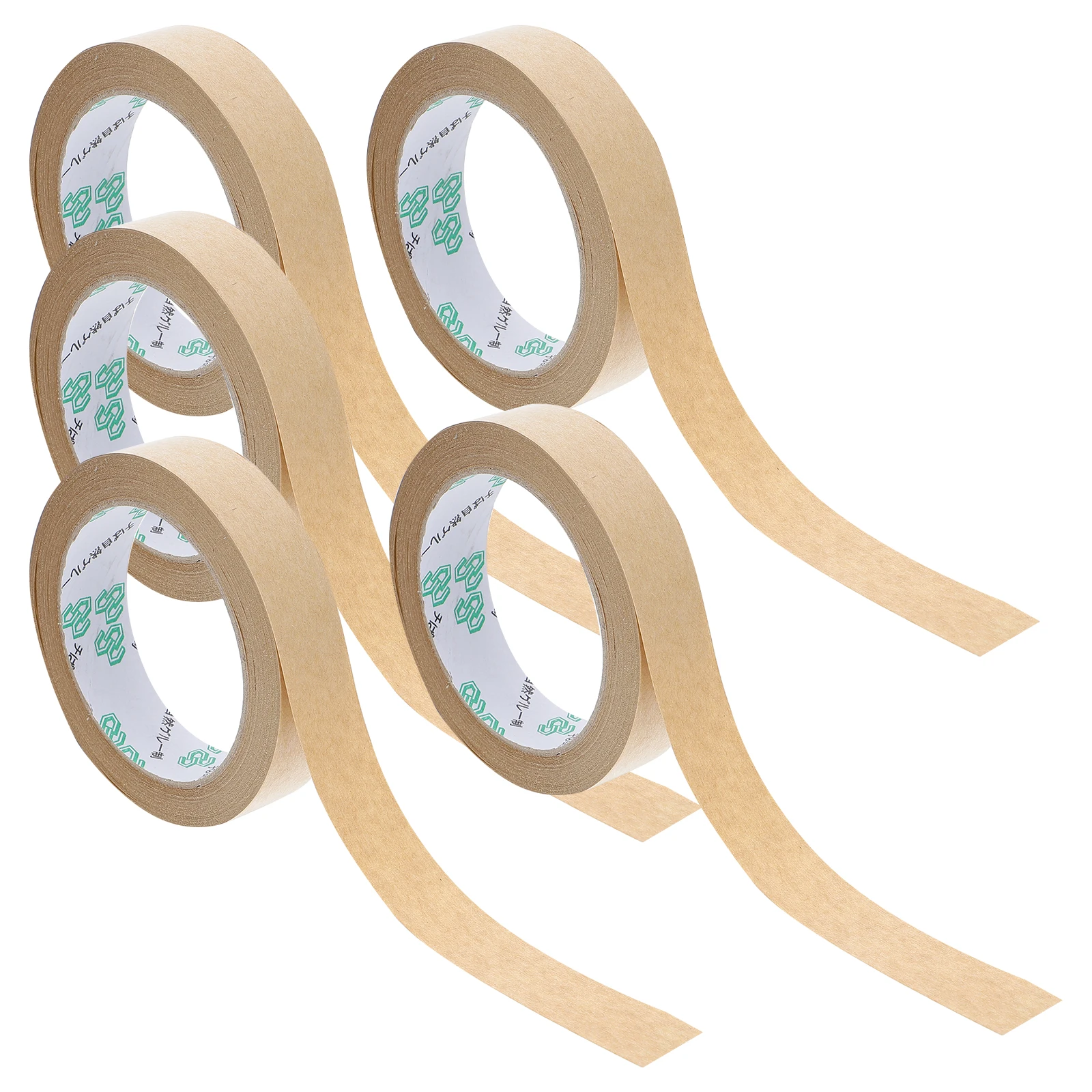 5 pcs Eco friendly Paper Tape Strong Adhesive Sealing Tearable Packaging Tapes Box Gift Reinforcing Banding Patching
5 pcs Eco friendly Paper Tape Strong Adhesive Sealing Tearable Packaging Tapes Box Gift Reinforcing Banding Patching