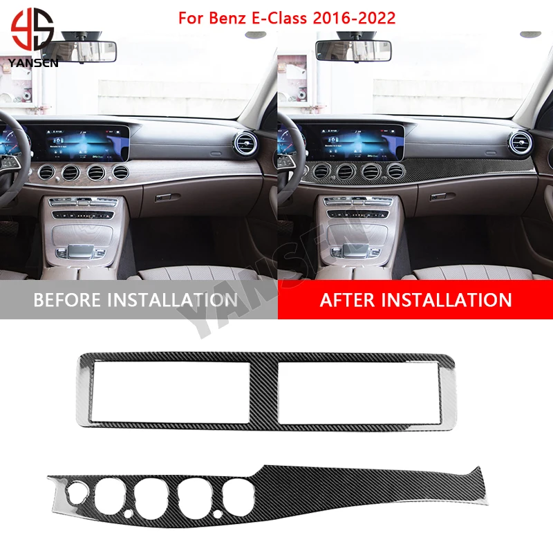 Car Interior Accessories For Mercedes Benz E Class W213 2016-2022 Carbon Fiber Screen Frame Center Control Outlet Meter Sticker
Car Interior Accessories For Mercedes Benz E Class W213 2016-2022 Carbon Fiber Screen Frame Center Control Outlet Meter Sticker