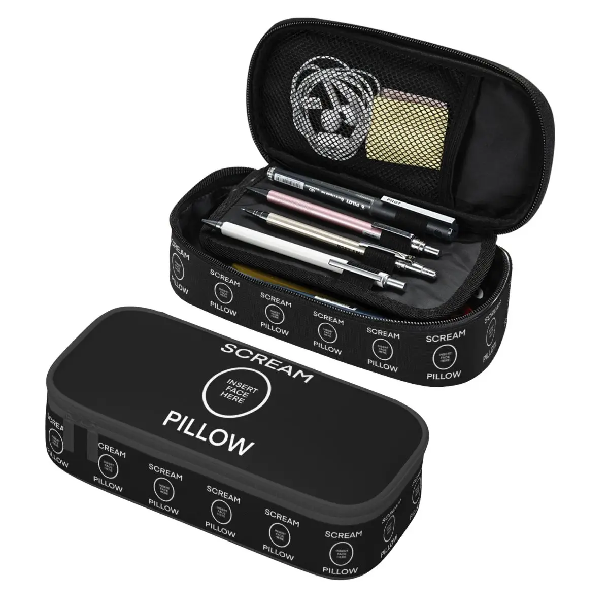 Scream Pillow Pencil Cases Pen Holder Storage Stationery Supplies Big Capacity Pen Box Pencil Bag for Kids
Scream Pillow Pencil Cases Pen Holder Storage Stationery Supplies Big Capacity Pen Box Pencil Bag for Kids