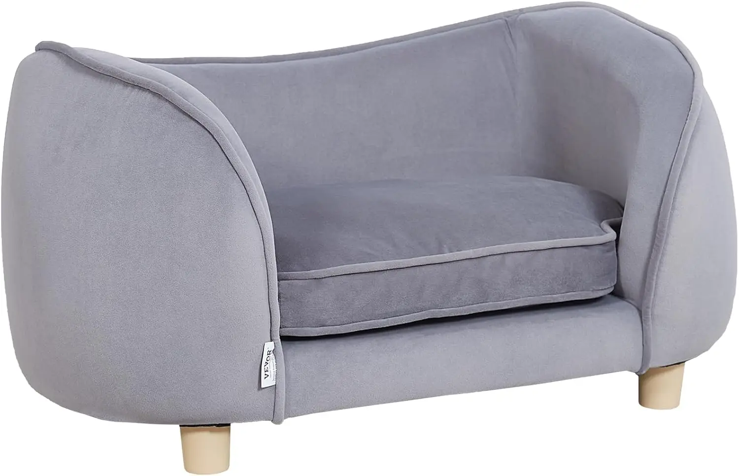 Pet Sofa, Dog Couch for Small Dogs and Cats, Soft Velvety Dog Sofa Bed, 66 lbs Loading Cat Sofa, Dark Grey, Gray
Pet Sofa, Dog Couch for Small Dogs and Cats, Soft Velvety Dog Sofa Bed, 66 lbs Loading Cat Sofa, Dark Grey, Gray