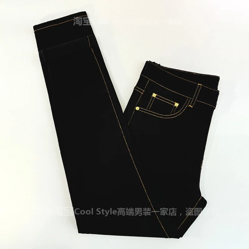 High end jeans men's autumn slim fit small foot trendy brand light luxury 2026 new casual black long pants
High end jeans men's autumn slim fit small foot trendy brand light luxury 2026 new casual black long pants