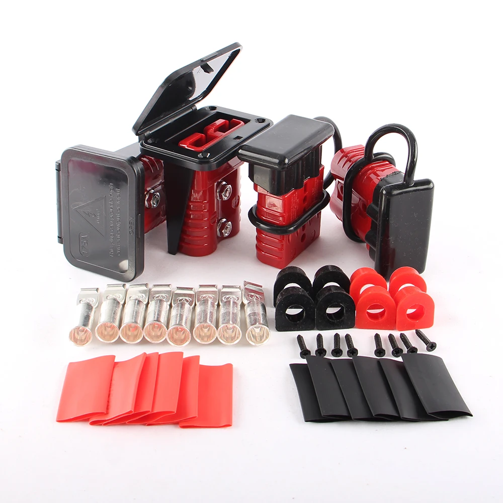 2/4 Pcs 175A Heavy-Duty Battery Quick Disconnect Connectors Plug with Flush Mount Plates & Elastomer Dust Covers
2/4 Pcs 175A Heavy-Duty Battery Quick Disconnect Connectors Plug with Flush Mount Plates & Elastomer Dust Covers