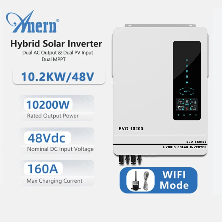 6kw 10W Single Phase 2 Mppt Hybrid Solar Power Inverter in Stock
6kw 10W Single Phase 2 Mppt Hybrid Solar Power Inverter in Stock