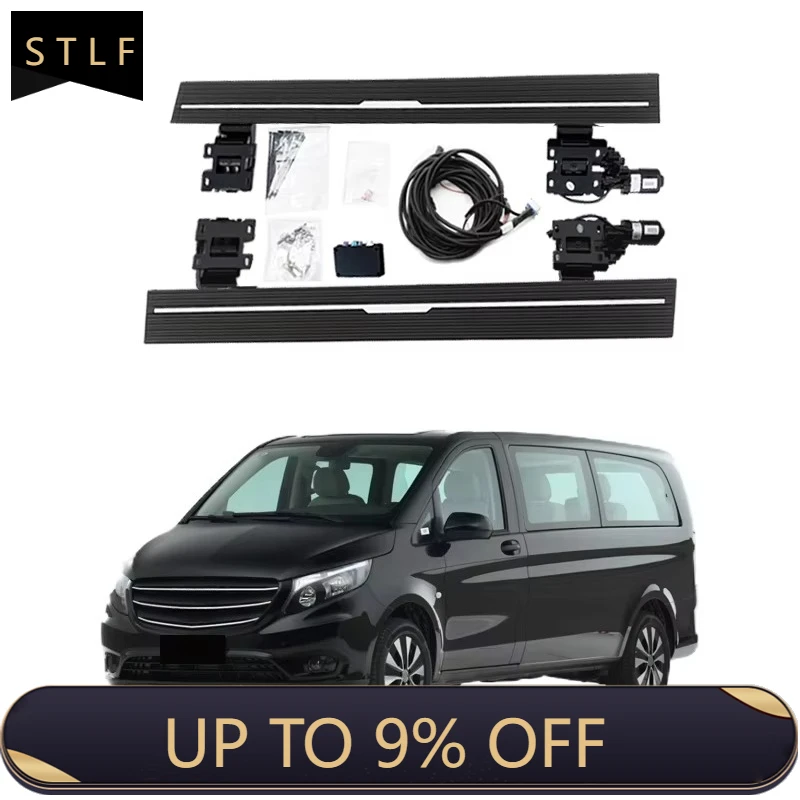 Electric Running Boards Retractable Aluminum Alloy For Vito 2013-2024 Side Steps with Carry Bag
Electric Running Boards Retractable Aluminum Alloy For Vito 2013-2024 Side Steps with Carry Bag