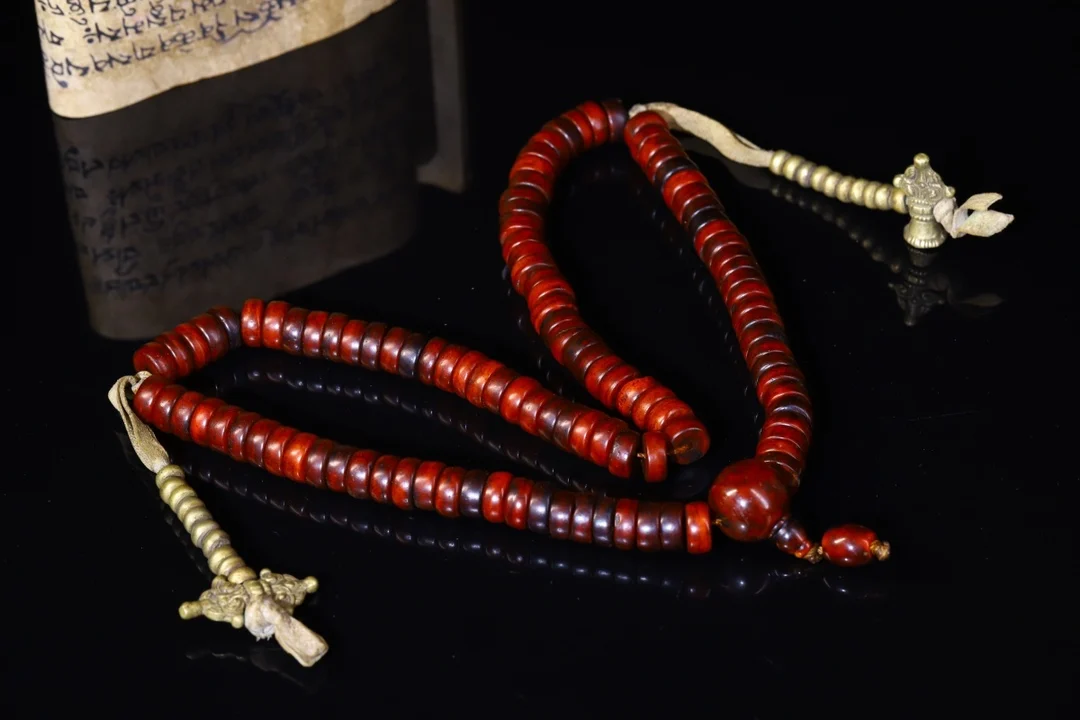 14"Tibetan Temple Collection Old Natural Gabala 108 Buddha Beads Necklace Pendant Amulet Dharam Town house Exorcism
14"Tibetan Temple Collection Old Natural Gabala 108 Buddha Beads Necklace Pendant Amulet Dharam Town house Exorcism