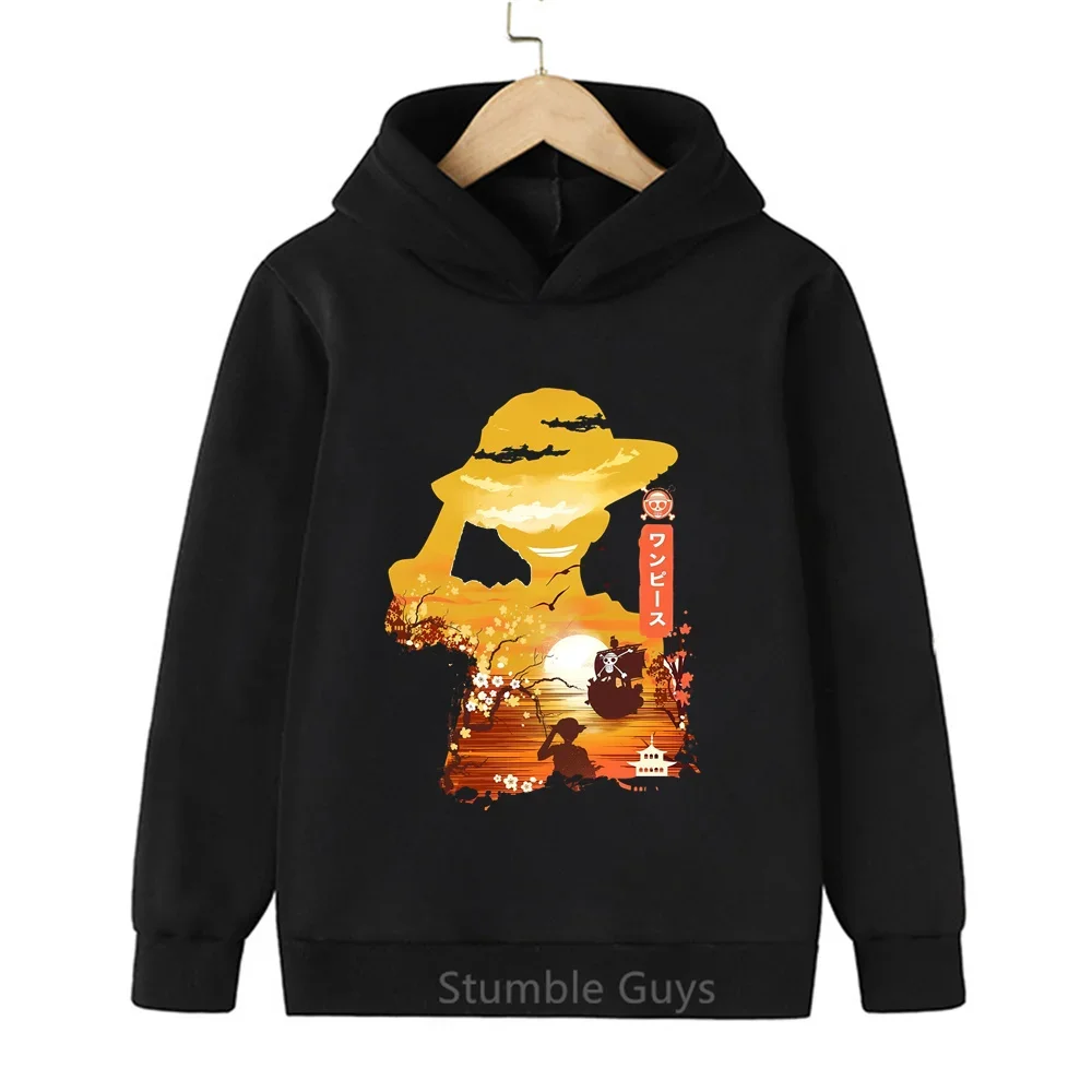 Spring Autumn Kids One Piece Luffy Hooded Sweatshirt Boys Clothes Girls Casual Fashion Soft Long Sleeve Sports Pullover Tops
Spring Autumn Kids One Piece Luffy Hooded Sweatshirt Boys Clothes Girls Casual Fashion Soft Long Sleeve Sports Pullover Tops