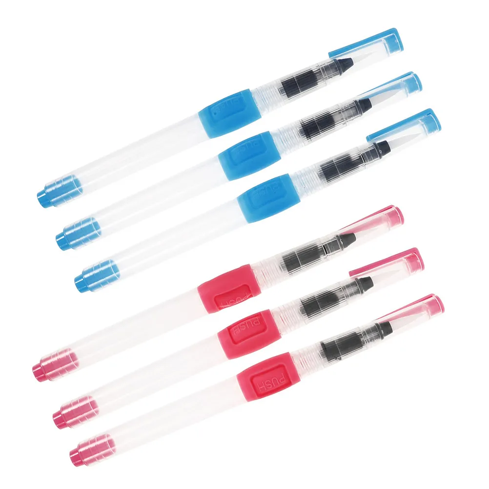6Pcs Watercolor Brush Pens Refillable Water Brushes for Painting Calligraphy Sketching Soft Flexible Tips for Artists Beginners
6Pcs Watercolor Brush Pens Refillable Water Brushes for Painting Calligraphy Sketching Soft Flexible Tips for Artists Beginners