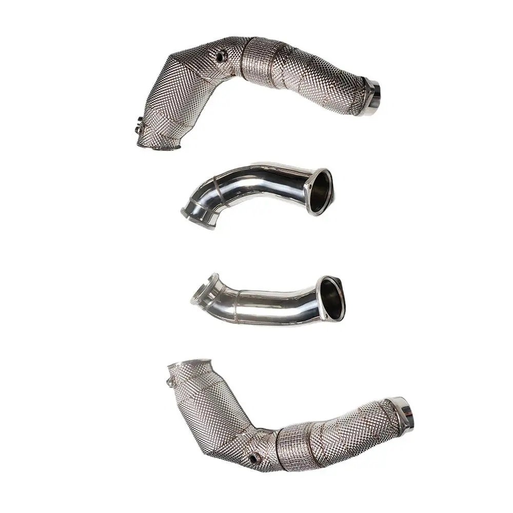 2023+ X6 Three-Way Catalytic Converter Downpipe for BMW G06 304 Stainless Steel Heat Shield New Exhaust System Accessory
2023+ X6 Three-Way Catalytic Converter Downpipe for BMW G06 304 Stainless Steel Heat Shield New Exhaust System Accessory