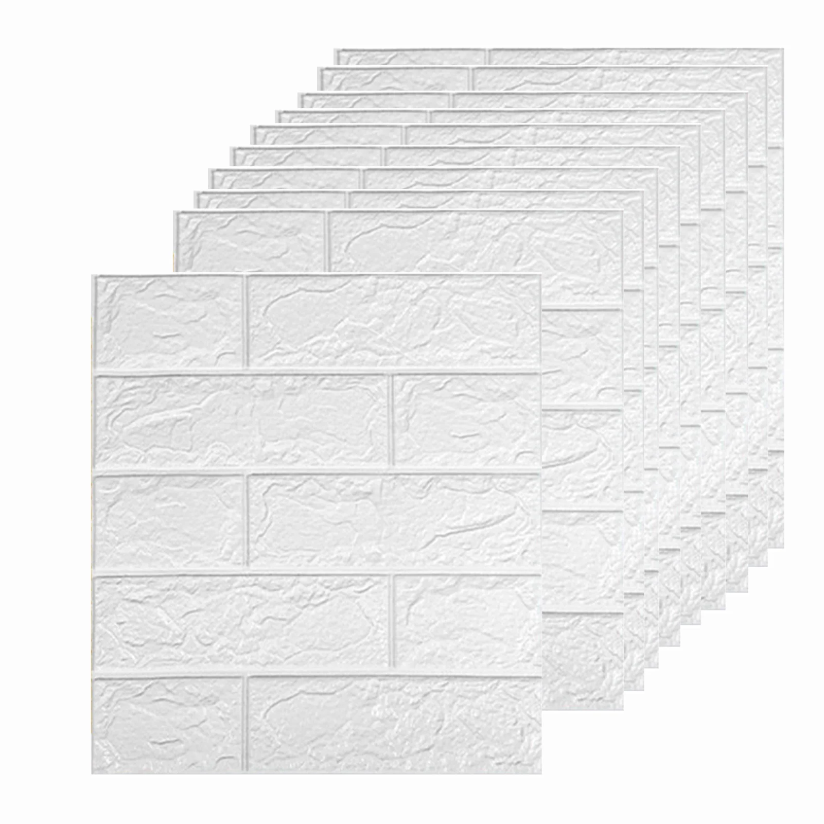 2026 10pcs White 3D Wall Decals Self-adhesive Wallpaper Soft-pack Waterproof Wall Stickers Suitable for Living Room & Bedroom
2026 10pcs White 3D Wall Decals Self-adhesive Wallpaper Soft-pack Waterproof Wall Stickers Suitable for Living Room & Bedroom