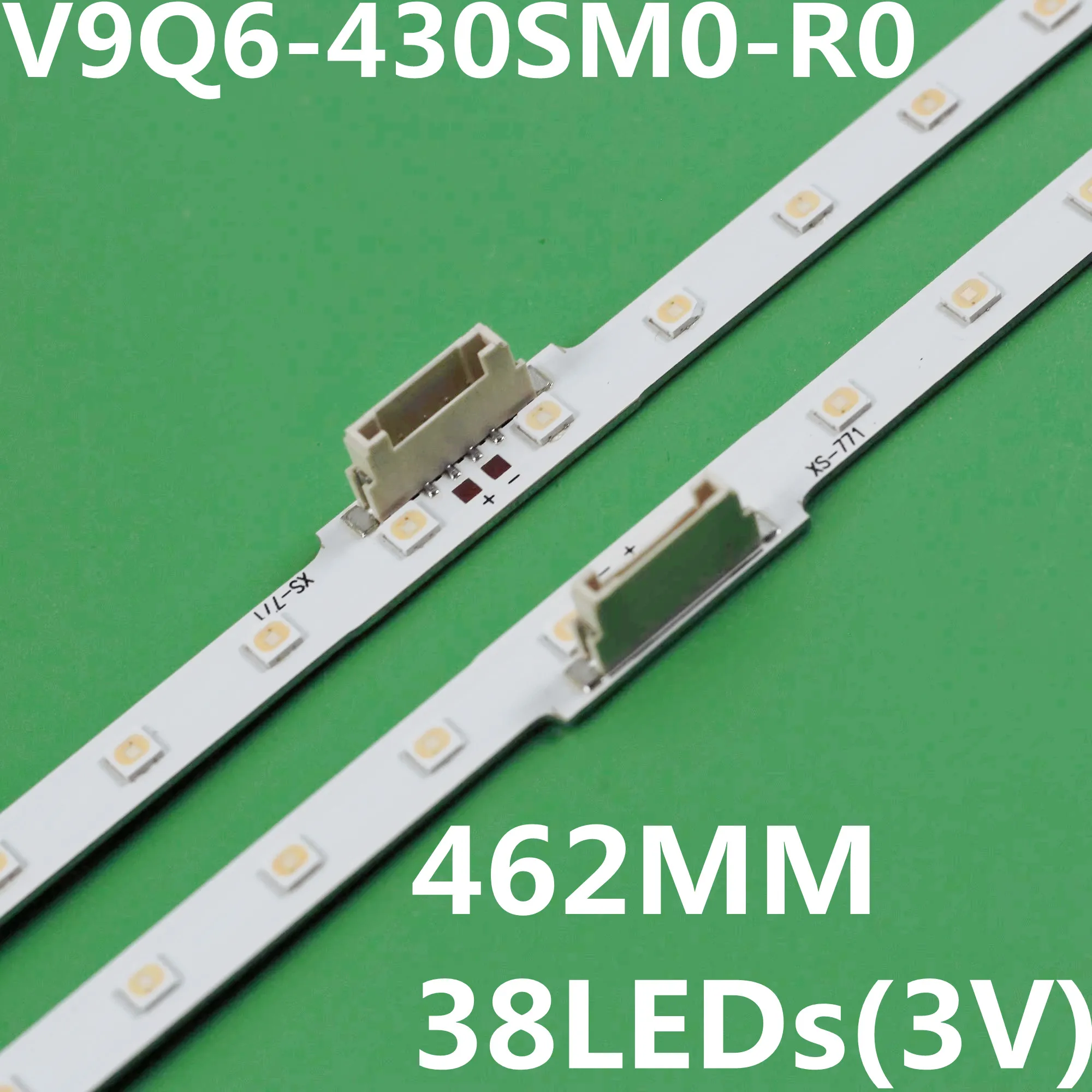Светодиодная лента NeW, 20 шт., 3 В, 38 ламп для QE43Q60T QE43Q60RAT QE43Q60TAU QA43Q60RA V9Q6-430SM0-R0 19Y_Q60_STC430AB6_3030F BN96-48377A
Светодиодная лента NeW, 20 шт., 3 В, 38 ламп для QE43Q60T QE43Q60RAT QE43Q60TAU QA43Q60RA V9Q6-430SM0-R0 19Y_Q60_STC430AB6_3030F BN96-48377A