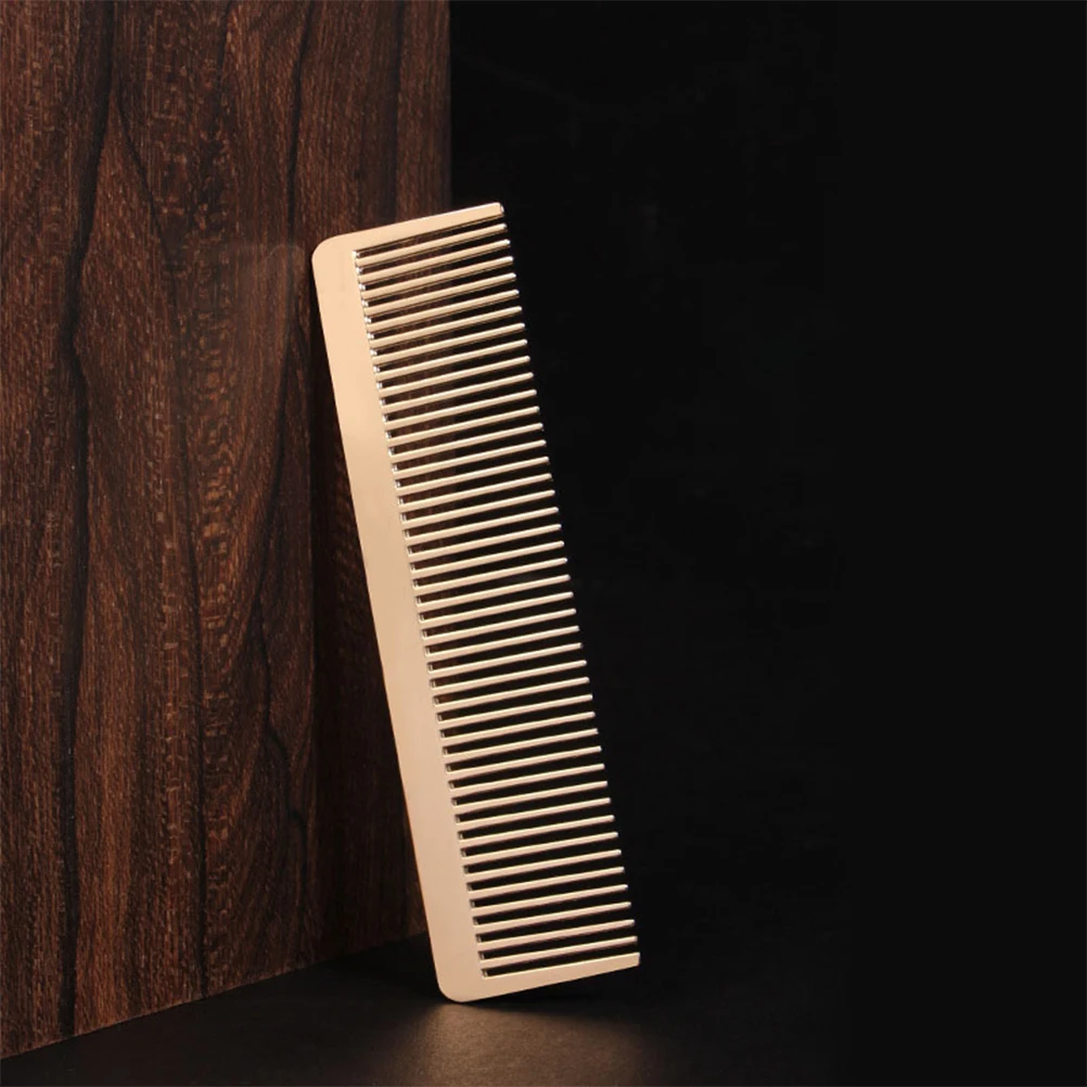 Zinc Alloy Durable Lightweight Hair Cutting Styling Beard Comb Metal Barber Comb Hairdressers Wide Tooth Curved Hair Salon Gift
Zinc Alloy Durable Lightweight Hair Cutting Styling Beard Comb Metal Barber Comb Hairdressers Wide Tooth Curved Hair Salon Gift