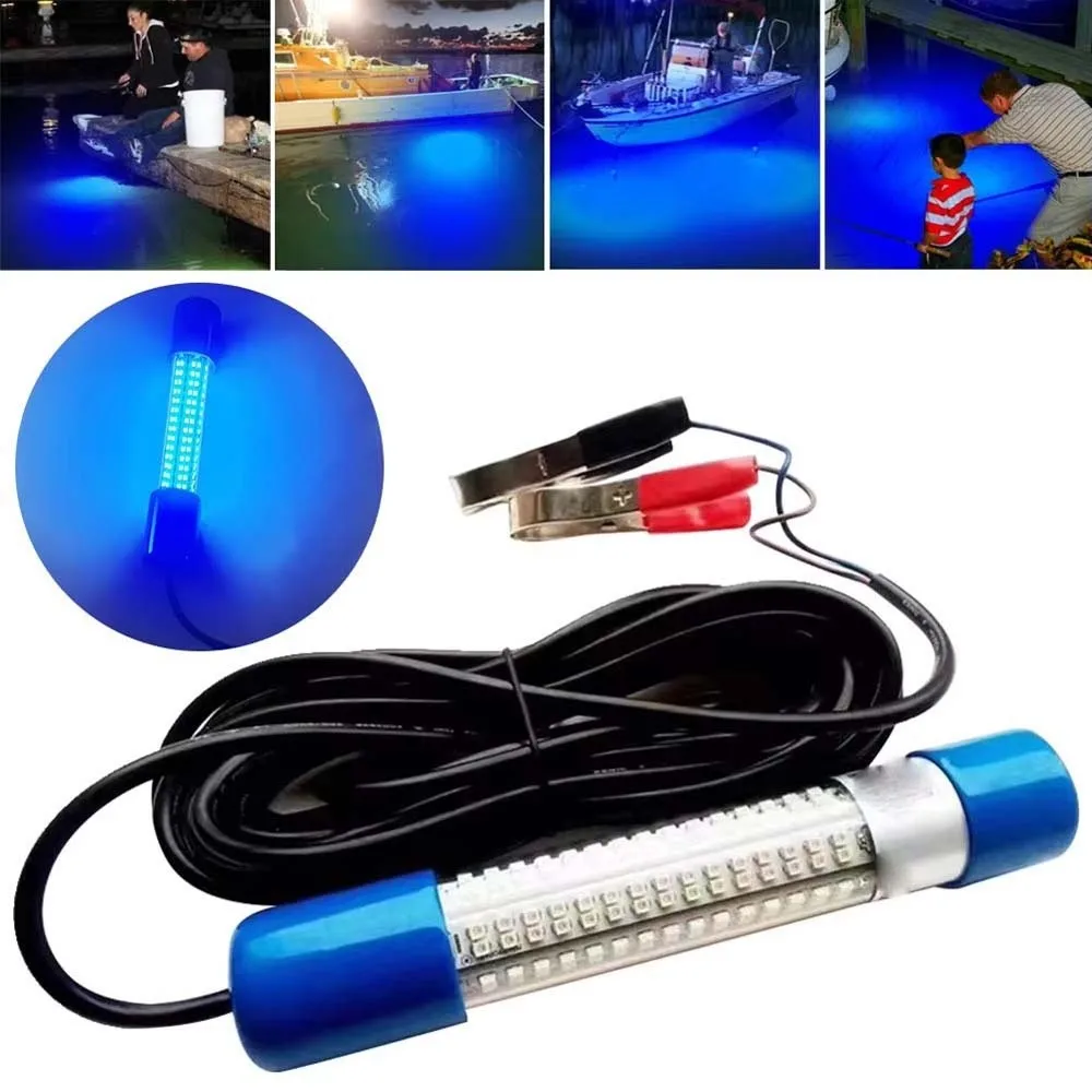 180 Beads Underwater Fishing Light 30W LED Lures Finder Lamp Waterproof Portable Submersible Boat Lamp Salvage Operation
180 Beads Underwater Fishing Light 30W LED Lures Finder Lamp Waterproof Portable Submersible Boat Lamp Salvage Operation
