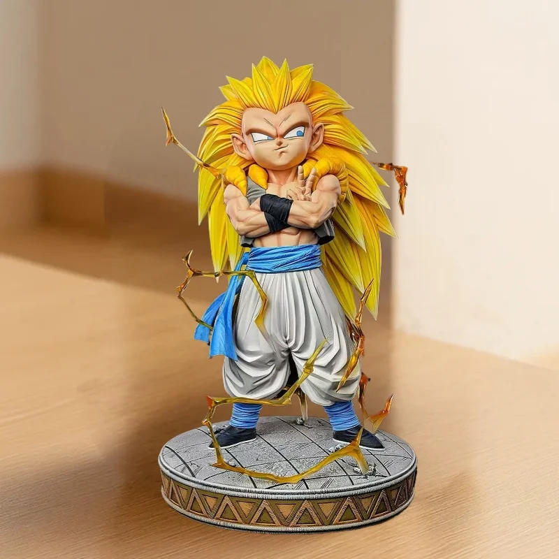 Anime Dragon Ball Figures SJJ3 Action Figures Super 3 Gotenks Model PVC Collection Perimeter Toys Ornament Desktop Gifts
Anime Dragon Ball Figures SJJ3 Action Figures Super 3 Gotenks Model PVC Collection Perimeter Toys Ornament Desktop Gifts