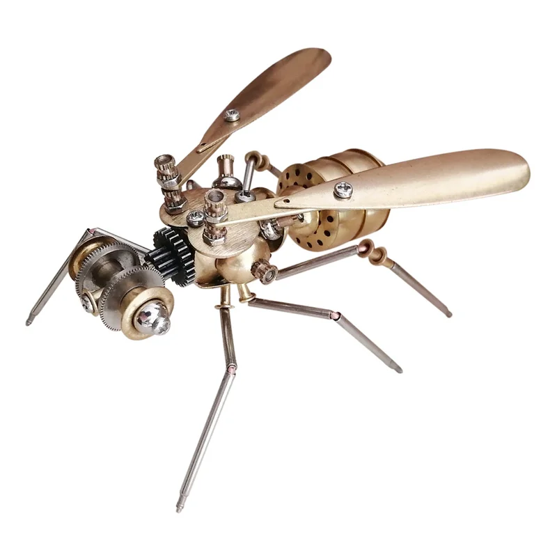 3D Metal Mechanical Insect Handicrafts Mechanical Model for Home Decor - Large Wasp
3D Metal Mechanical Insect Handicrafts Mechanical Model for Home Decor - Large Wasp