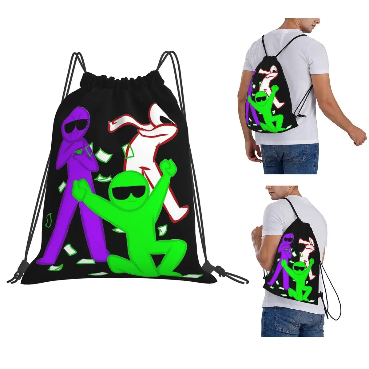Alan Animation Becker Kids Backpacks Multi-function Drawstring Bundle Pocket Sports Bag Book Bags for Travel School
Alan Animation Becker Kids Backpacks Multi-function Drawstring Bundle Pocket Sports Bag Book Bags for Travel School