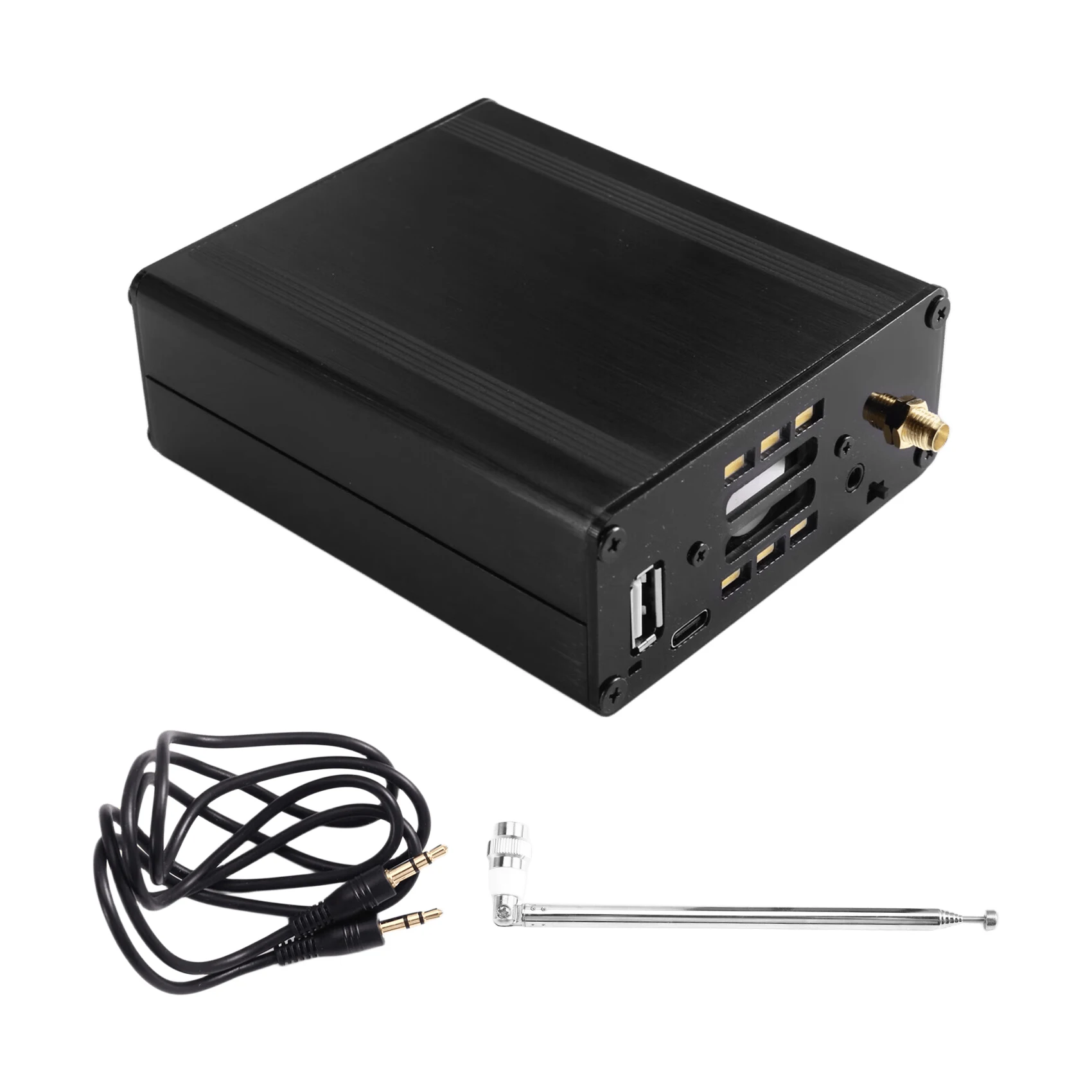 AYHF K3 150Khz-1300Mhz Full Band Aviation Radio Receiver Wireless Digital Audio Terminal High Performance Black Metal Shell
AYHF K3 150Khz-1300Mhz Full Band Aviation Radio Receiver Wireless Digital Audio Terminal High Performance Black Metal Shell
