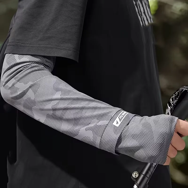 Breathable Men's Sports Arm Cover for Fishing Driving Cycling Arm Sleeve Loose Fit Sun Protection Long Fingerless Sleeves Summer
Breathable Men's Sports Arm Cover for Fishing Driving Cycling Arm Sleeve Loose Fit Sun Protection Long Fingerless Sleeves Summer