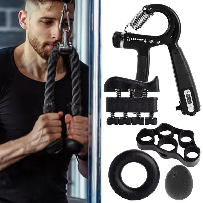 Forearm Strengthener Kit Multipurpose Grip Strength Trainer Kit Muscle Strengthening Tool Workout Finger Exerciser For Men Women
Forearm Strengthener Kit Multipurpose Grip Strength Trainer Kit Muscle Strengthening Tool Workout Finger Exerciser For Men Women