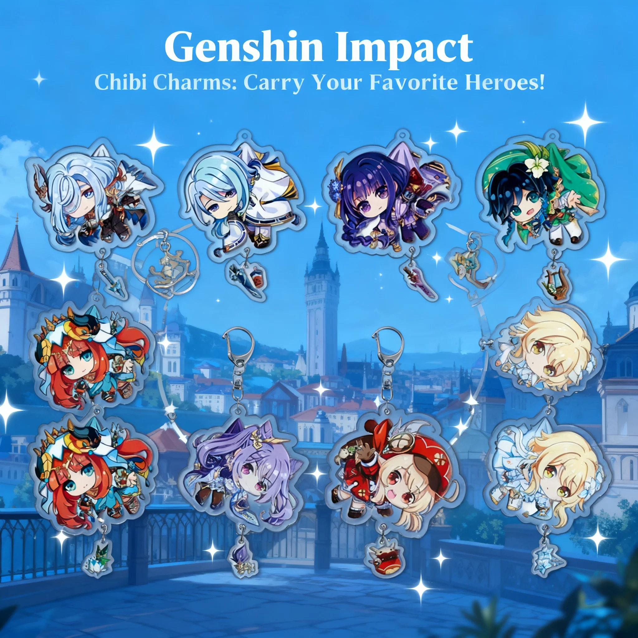 Genshin Impact Traveler Wanderer Klee Scaramouche Acrylic Keychain Pendant Game Merch Stock SanDeng
Genshin Impact Traveler Wanderer Klee Scaramouche Acrylic Keychain Pendant Game Merch Stock SanDeng