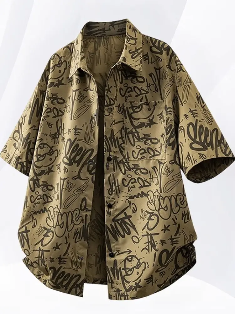 Ice Silk Casual ort Sve irt Men's plus Size Loose Fit Summer New Sle Faion Brand Outerwear Youth Trend oulder Drop
Ice Silk Casual ort Sve irt Men's plus Size Loose Fit Summer New Sle Faion Brand Outerwear Youth Trend oulder Drop