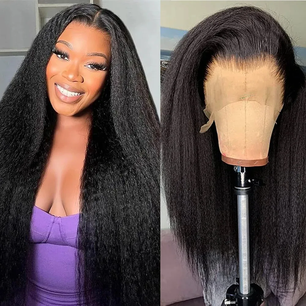 30 40 Inch 13x4 Straight Lace Frontal Wigs Front Human Hair Wig 5X5 Closure Wig Pre Plucked For Women 250 Density
30 40 Inch 13x4 Straight Lace Frontal Wigs Front Human Hair Wig 5X5 Closure Wig Pre Plucked For Women 250 Density