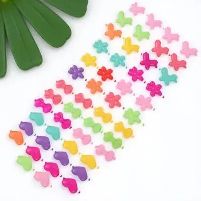 50Pcs Cartoon Hairpins Plastic Colorful Hair Clips Decorative Hair Accessories Barrette for Daily Party
50Pcs Cartoon Hairpins Plastic Colorful Hair Clips Decorative Hair Accessories Barrette for Daily Party