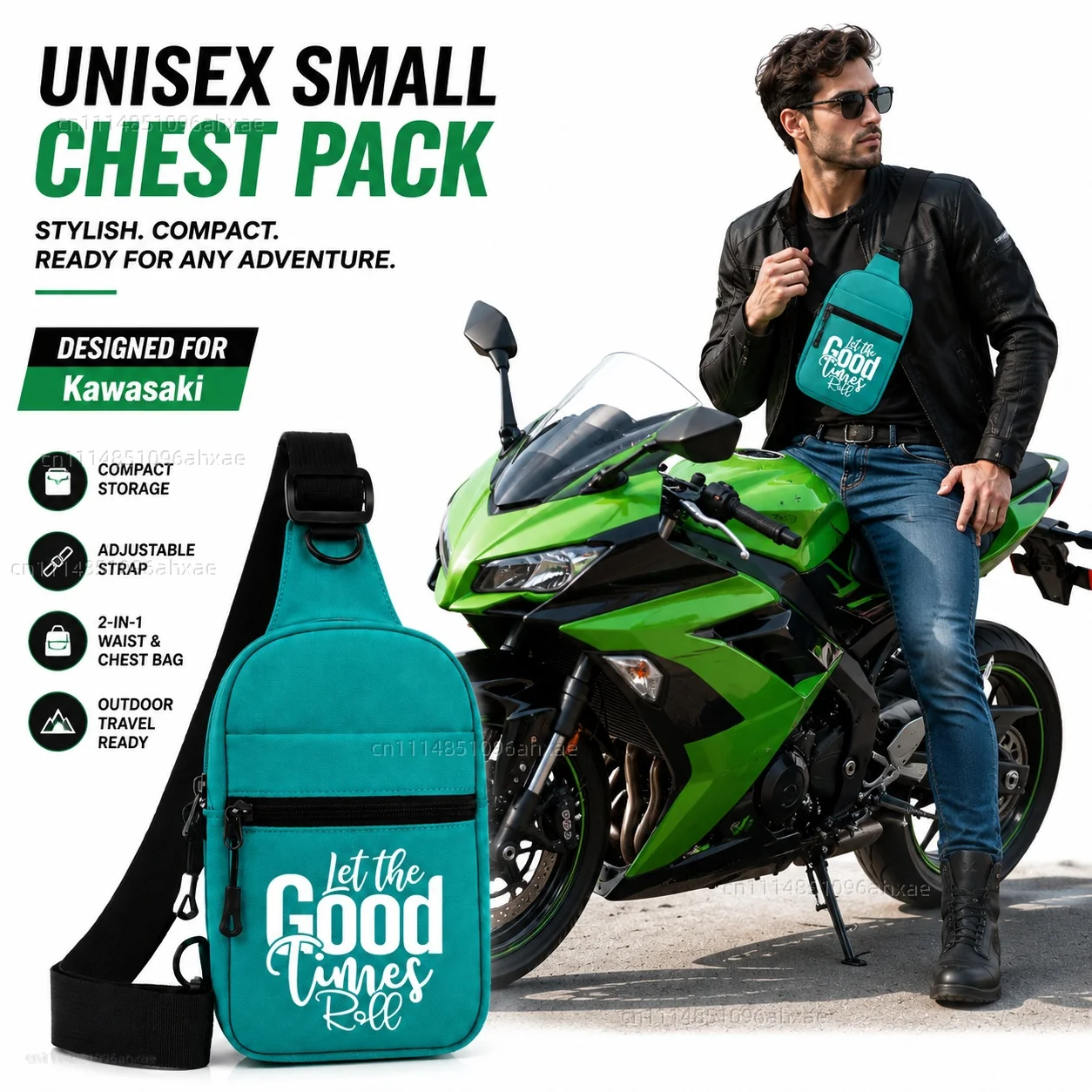 Motorcycle 2In1 Multi-functional Waist Bag Chest Bag Outdoor Travel Bag For Kawasaki Ninja H2 H2R Zx6R Zx12R 400 650 1000 Zx9R
Motorcycle 2In1 Multi-functional Waist Bag Chest Bag Outdoor Travel Bag For Kawasaki Ninja H2 H2R Zx6R Zx12R 400 650 1000 Zx9R