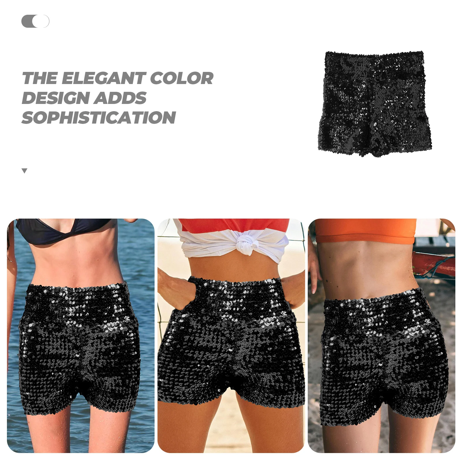 Sequin Shorts Elastic Shorts Elastic Performance Jazz Dance Costume Women Stage Accessories Dancewear
Sequin Shorts Elastic Shorts Elastic Performance Jazz Dance Costume Women Stage Accessories Dancewear