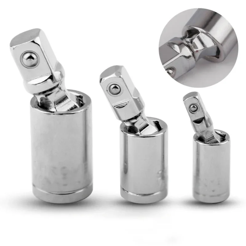 Universal Joint Swivel Socket Adapter Extension Bar Drive Converter 1/4 3/8 1/2 Head Chrome Vanadium Steel Auto Repair Tools
Universal Joint Swivel Socket Adapter Extension Bar Drive Converter 1/4 3/8 1/2 Head Chrome Vanadium Steel Auto Repair Tools