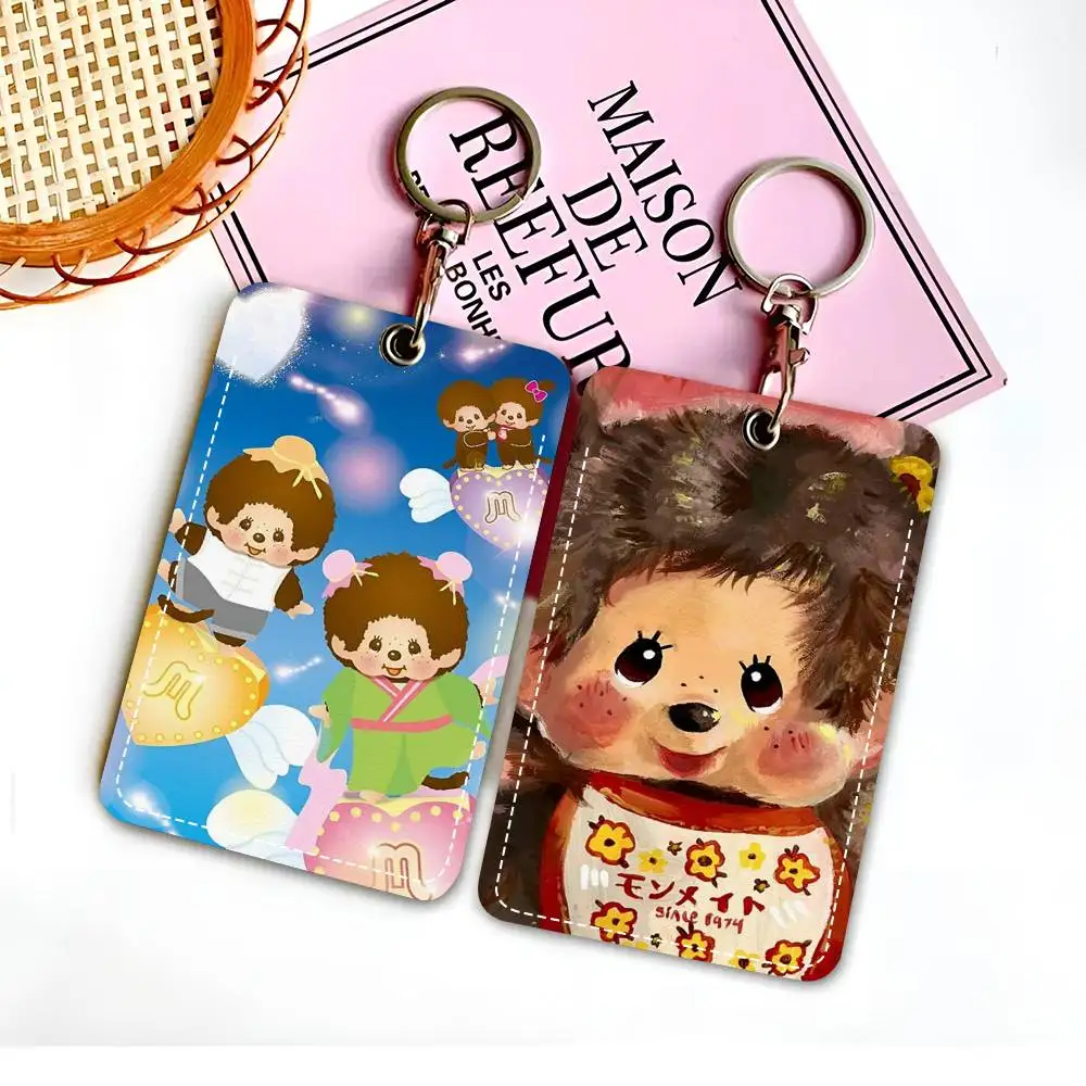 Anime M-Monchhichi Card Holde Applicable To Credit Cards Bus Card Soft Leather Rectangular Keychain Protective Cover
Anime M-Monchhichi Card Holde Applicable To Credit Cards Bus Card Soft Leather Rectangular Keychain Protective Cover