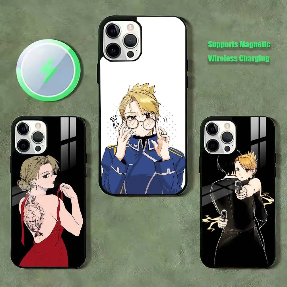 FA Brotherhood Riza Hawkeye Phone Case For iPhone17,16,15,14,13,12,11 Plus,Pro Supports Magnetic Wireless Charging
FA Brotherhood Riza Hawkeye Phone Case For iPhone17,16,15,14,13,12,11 Plus,Pro Supports Magnetic Wireless Charging
