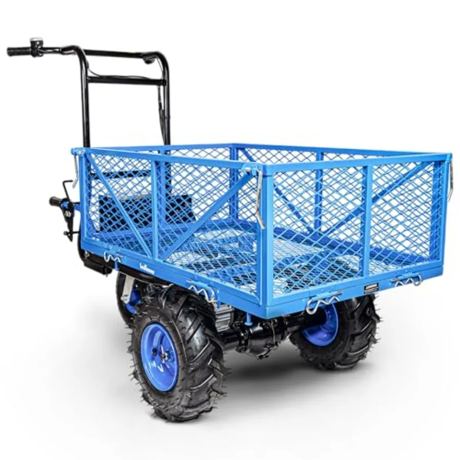 Electric Utility Cart with 500W Lead-Acid Battery 500 lbs Load Capacity 1000 lbs Towing Heavy-Duty Motorized for Garage Warehou
Electric Utility Cart with 500W Lead-Acid Battery 500 lbs Load Capacity 1000 lbs Towing Heavy-Duty Motorized for Garage Warehou