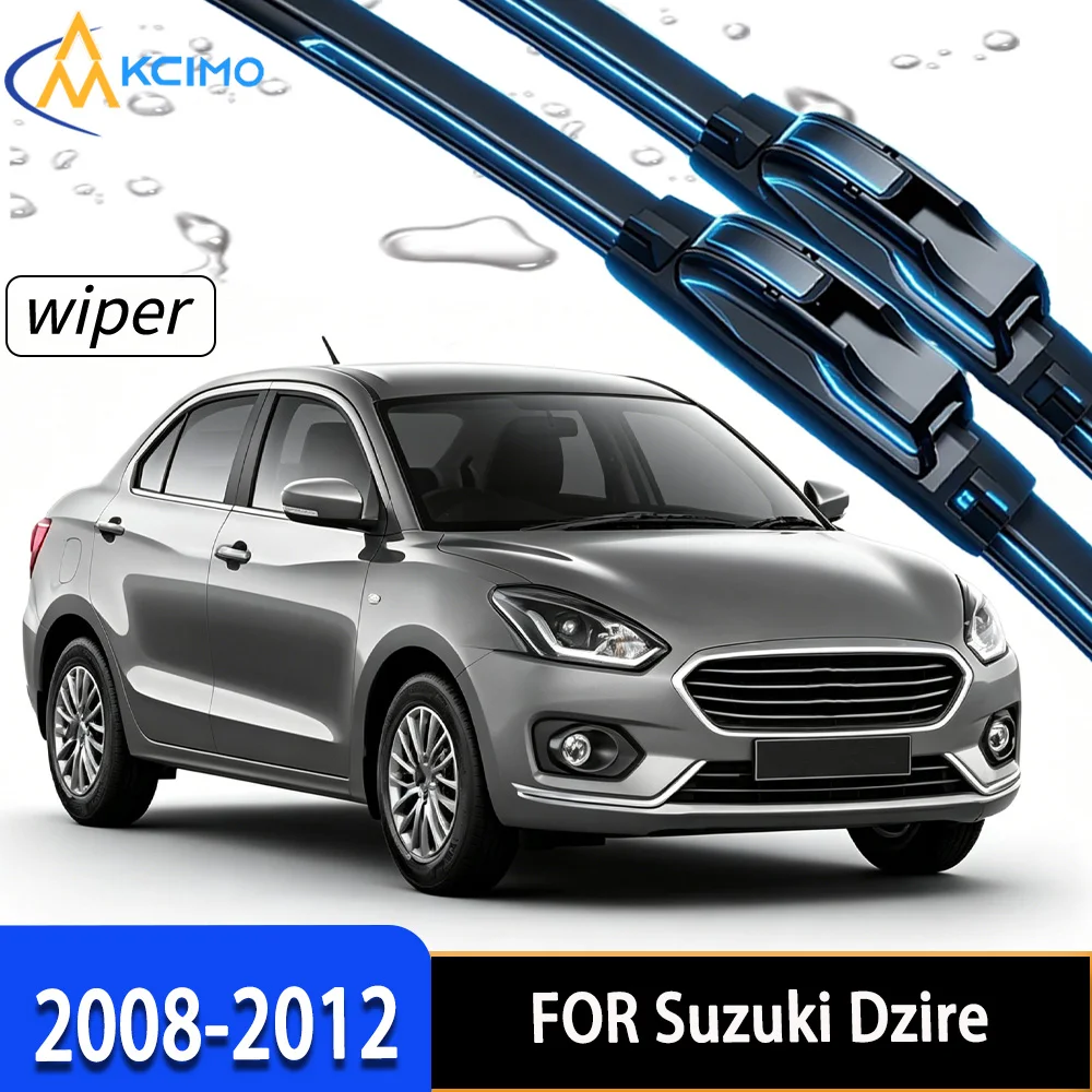 2Pcs Front Windshield Wiper Blades For Suzuki Dzire 2008-2012, Quality Rubber Wipers for Clear Driving View
2Pcs Front Windshield Wiper Blades For Suzuki Dzire 2008-2012, Quality Rubber Wipers for Clear Driving View