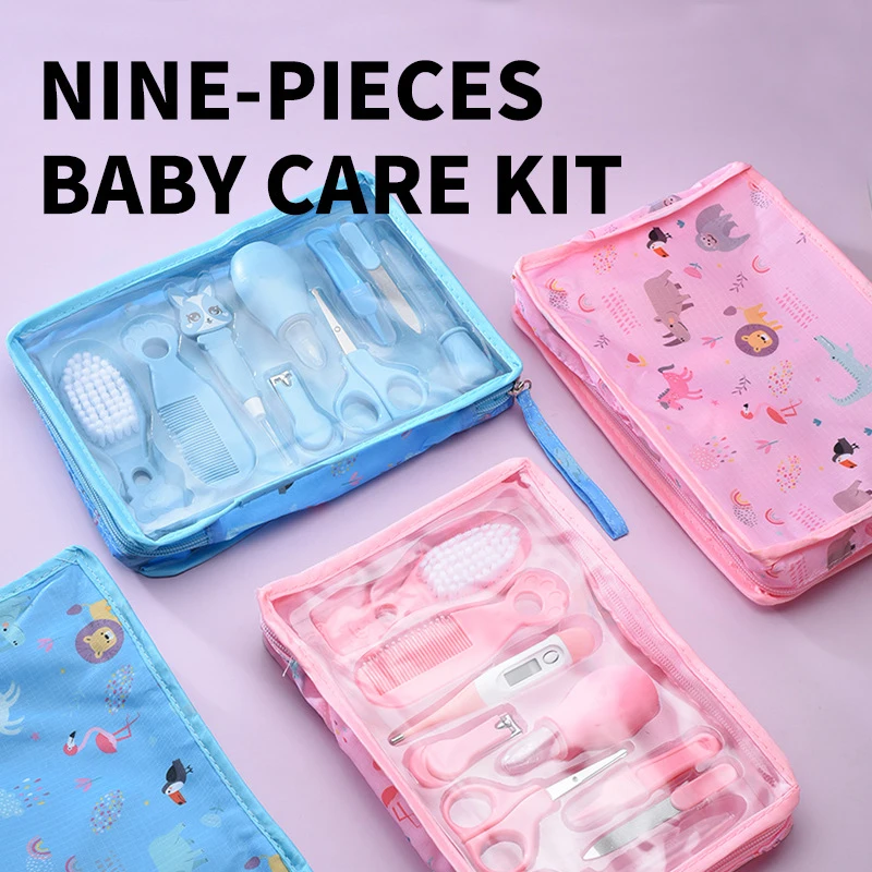 9PCS/Set Baby Health Care Kit Kids Nail Hair Health Care Thermometer Grooming Brush Clipper Teether Toothbrush Baby Essentials
9PCS/Set Baby Health Care Kit Kids Nail Hair Health Care Thermometer Grooming Brush Clipper Teether Toothbrush Baby Essentials