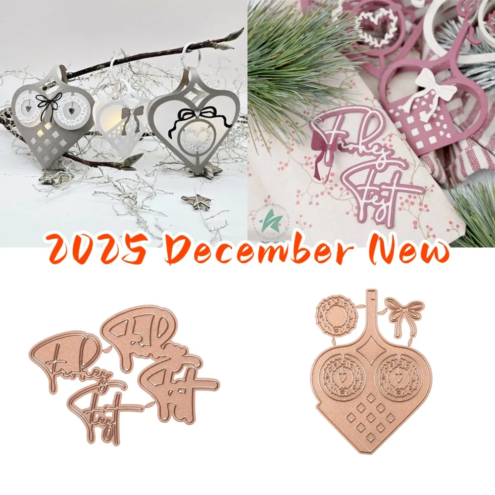 2025 New Metal Cutting Dies For DIY Scrapbooking Crafts Maker Photo Album Template Handmade Decoration Happy Fest Stamps
2025 New Metal Cutting Dies For DIY Scrapbooking Crafts Maker Photo Album Template Handmade Decoration Happy Fest Stamps