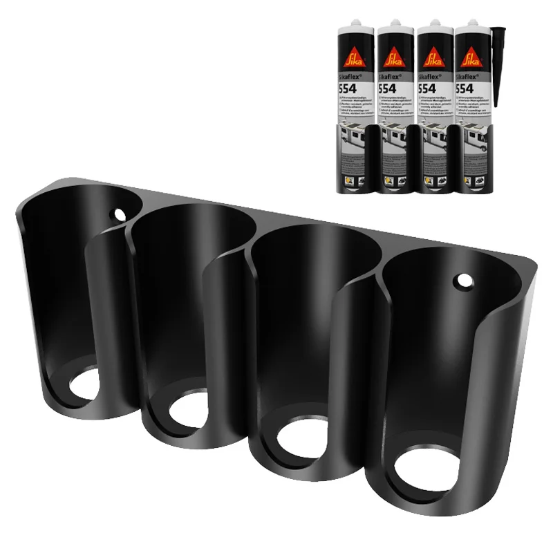 1pc Motorhome Garage Wall-Mounted Storage Rack Organiser Holder Shelf 2/4/6-Bay Caulking Cartridge Rack Neat Storage System
1pc Motorhome Garage Wall-Mounted Storage Rack Organiser Holder Shelf 2/4/6-Bay Caulking Cartridge Rack Neat Storage System