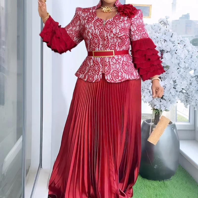 Анкара африканские платья Одежда для женщин Комплекты из 2 предметов Топы и юбки Костюмы больших размеров Свадебная вечеринка турецкие элегантные платья наряд
Анкара африканские платья Одежда для женщин Комплекты из 2 предметов Топы и юбки Костюмы больших размеров Свадебная вечеринка турецкие элегантные платья наряд