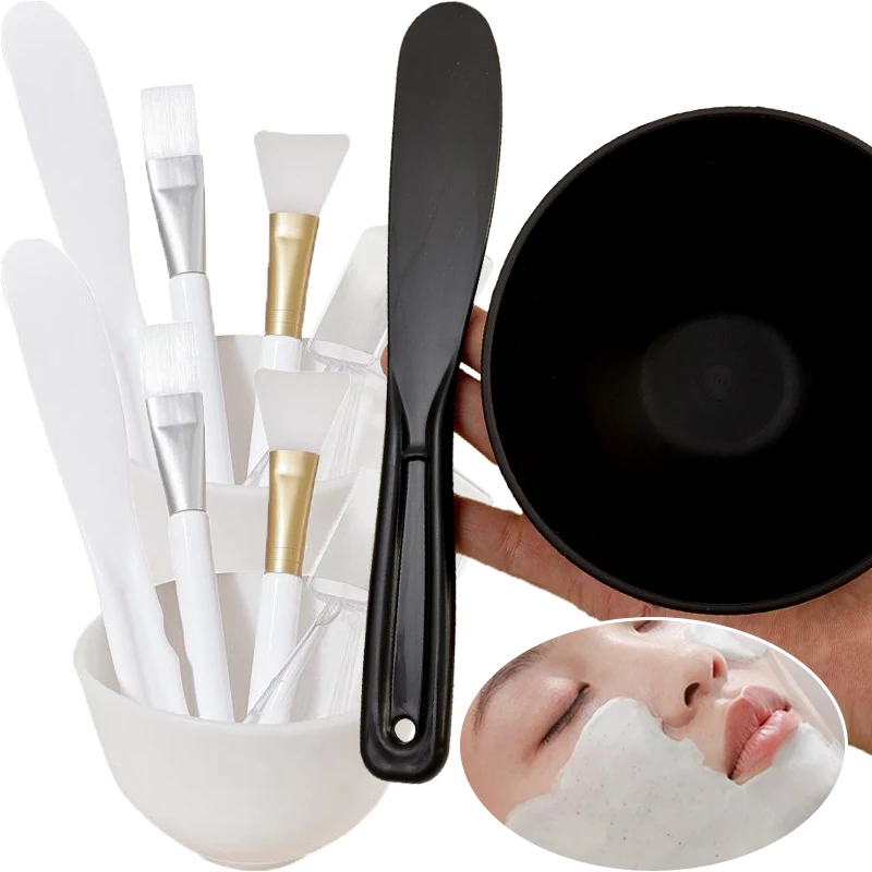 5pcs/set Silicone Mask Bowl DIY Face Mask Mud Film Brush Stick Spoon Skin Care Facial Applicator Beauty Make Up Tools
5pcs/set Silicone Mask Bowl DIY Face Mask Mud Film Brush Stick Spoon Skin Care Facial Applicator Beauty Make Up Tools