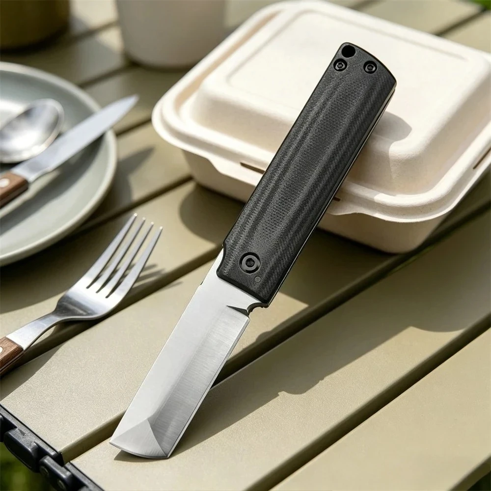 Outdoor CR 5915 Folding Pocket Knife with Tanto Blade, 8Cr13MoV Blade Lightweight Multifunctional EDC Tool for Camping Use
Outdoor CR 5915 Folding Pocket Knife with Tanto Blade, 8Cr13MoV Blade Lightweight Multifunctional EDC Tool for Camping Use
