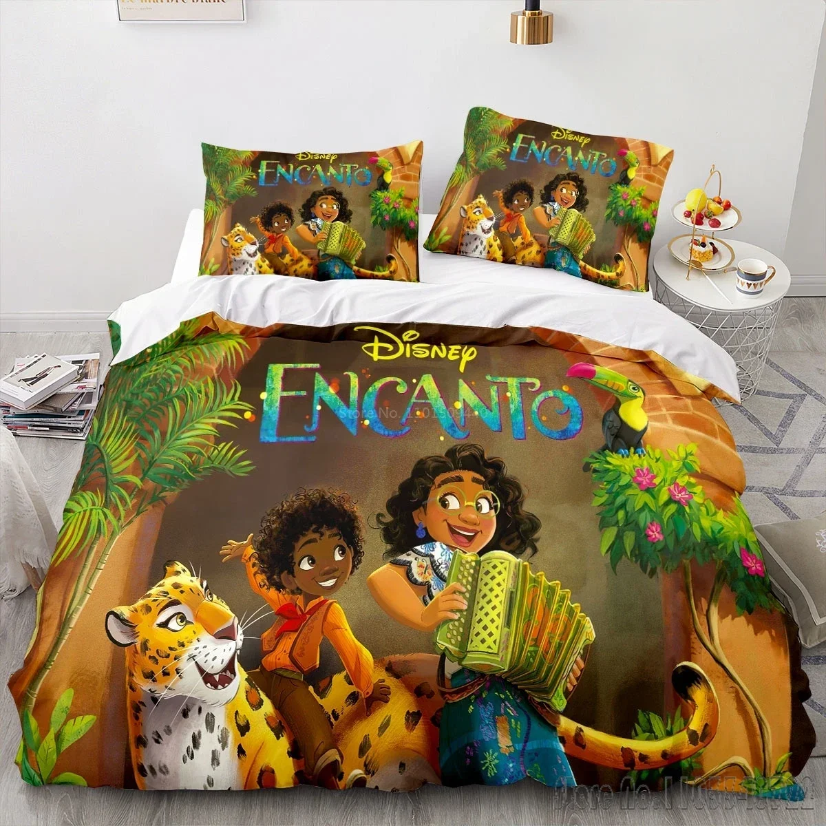 Encanto 3D Cartoon Love Child Duvet Cover Set HD Comforter Cover Bedclothes for Kids Bedding Sets Bedroom Decor
Encanto 3D Cartoon Love Child Duvet Cover Set HD Comforter Cover Bedclothes for Kids Bedding Sets Bedroom Decor