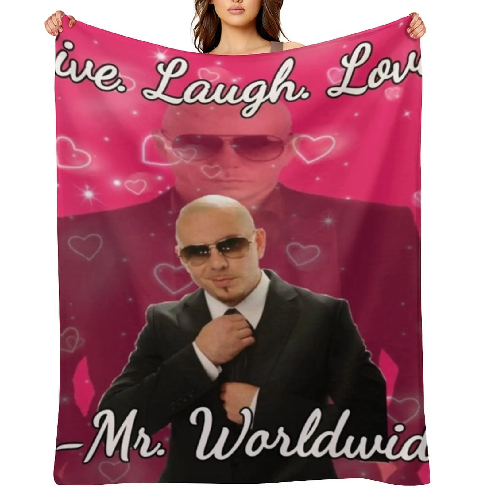 mr worldwide live. laugh. love. Throw Blanket Thins Blankets For Sofas Stuffeds Nap Blankets
mr worldwide live. laugh. love. Throw Blanket Thins Blankets For Sofas Stuffeds Nap Blankets