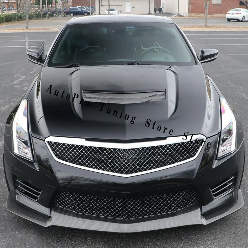 KQX Top quality ApplicableATS VEngine cover Real modificationVCarbon fiber hood Hood Skull
KQX Top quality ApplicableATS VEngine cover Real modificationVCarbon fiber hood Hood Skull