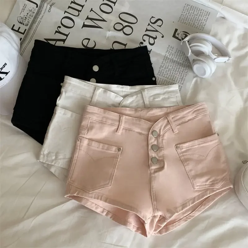 Pink Slim Women Denim Short Summer New High Waisted Streetwear Hot Girls Jeans Y2K Sexy Tight Wrap Hip Mini Jeans Shorts
Pink Slim Women Denim Short Summer New High Waisted Streetwear Hot Girls Jeans Y2K Sexy Tight Wrap Hip Mini Jeans Shorts