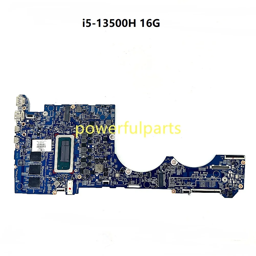 Для HP Pavilion Plus 14-eh 14t-eh материнская плата N33965-601 N33966-601 223077-1 i5-13500H 16G Ram встроенная рабочая хорошая
Для HP Pavilion Plus 14-eh 14t-eh материнская плата N33965-601 N33966-601 223077-1 i5-13500H 16G Ram встроенная рабочая хорошая