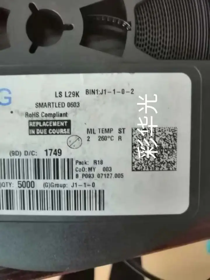 50Pcs/LS L29K-G1J2-1 0603 red light, low power consumption 2mA high brightness LED
50Pcs/LS L29K-G1J2-1 0603 red light, low power consumption 2mA high brightness LED