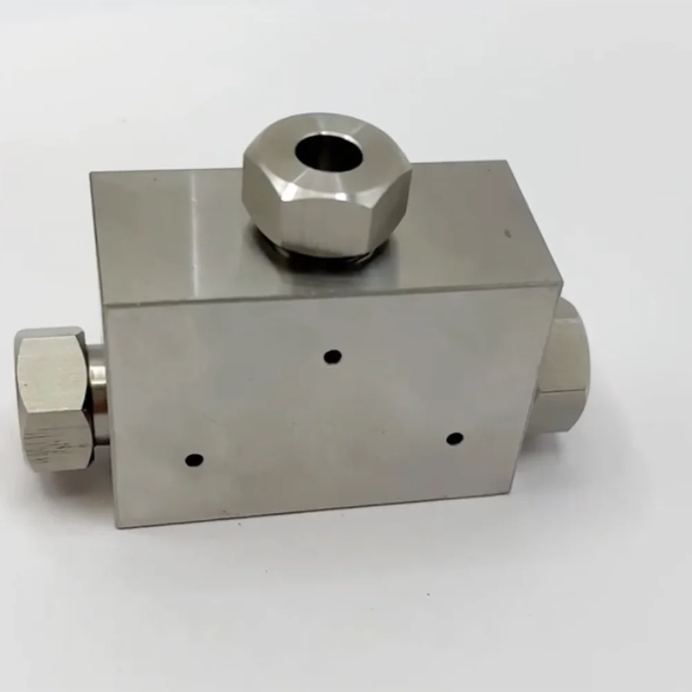 Waterjet Cutter Head Parts 1/4" 3/8" HP Tee Assembly 3/8 High Pressure Tees 1/4 For Water Jet Cutting Head Intensifer Pump Spare
Waterjet Cutter Head Parts 1/4" 3/8" HP Tee Assembly 3/8 High Pressure Tees 1/4 For Water Jet Cutting Head Intensifer Pump Spare
