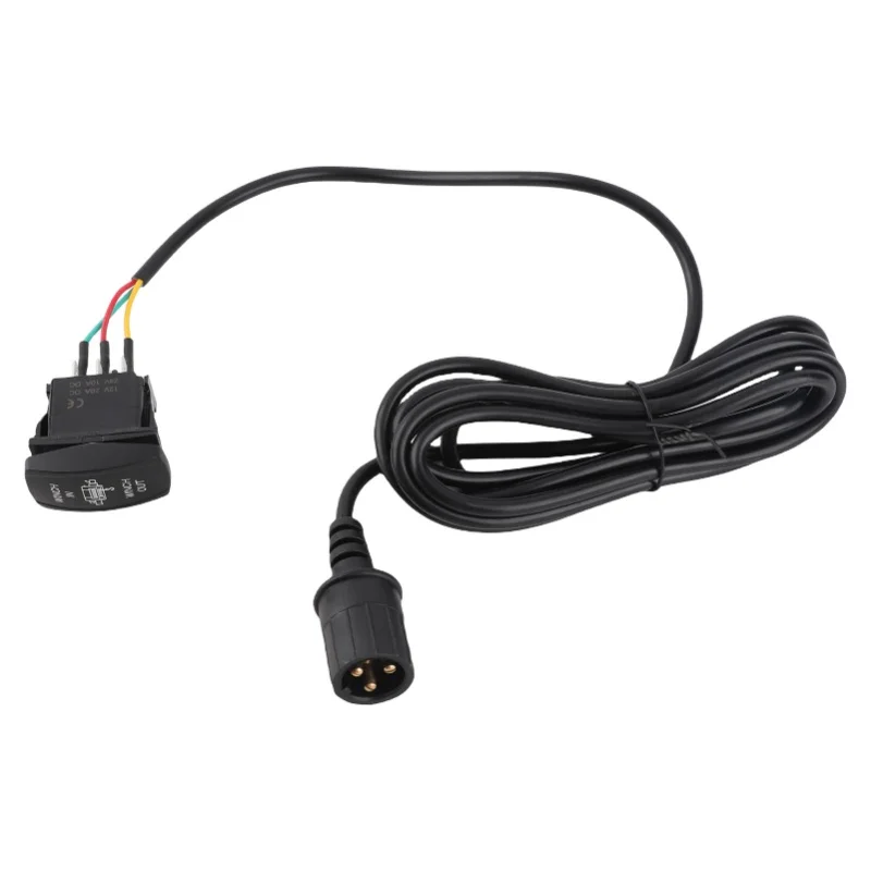 3 Prong Winch Hand Remote Controller Extension Cable 12V Winch Rocker Switch For Cars UTVs Off Road Vehicles 10ft
3 Prong Winch Hand Remote Controller Extension Cable 12V Winch Rocker Switch For Cars UTVs Off Road Vehicles 10ft