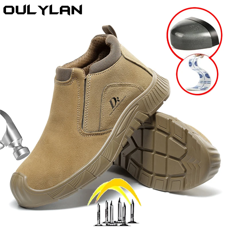 Steel Toe Safty Shoes Men Anti Scald Anti-smashing Puncture Anti Slip Abrasion Resistant Folding-resistant Sole Work Shose
Steel Toe Safty Shoes Men Anti Scald Anti-smashing Puncture Anti Slip Abrasion Resistant Folding-resistant Sole Work Shose